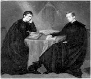 Newman with Ambrose St. John